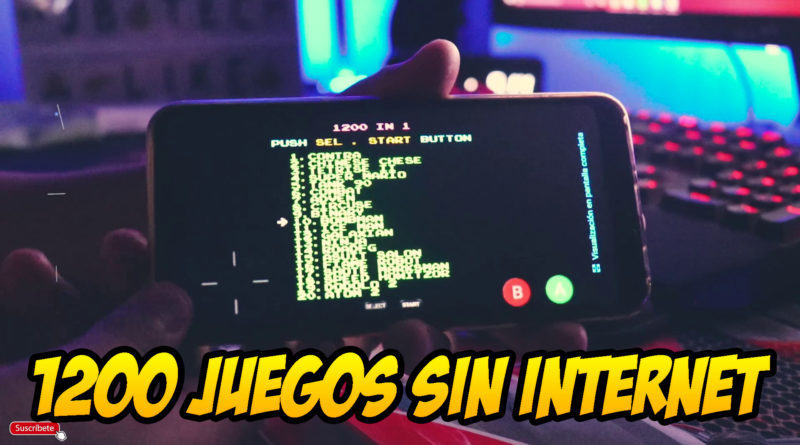 JUEGOS SIN INTERNET