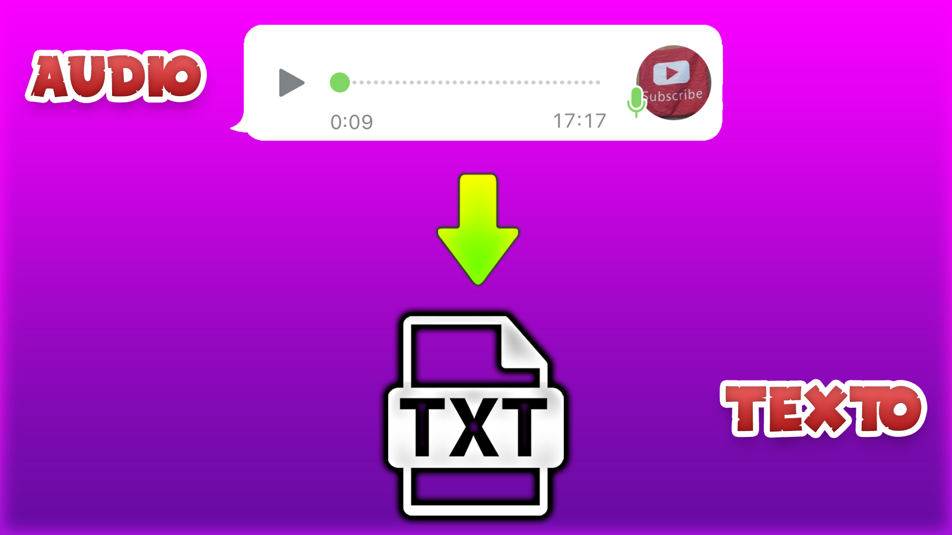 Como Convertir Audios a Texto en segundos | Android y Iphone